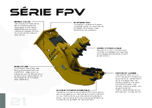 Pulverizátory OSA Demolition Equipment FPV 60 