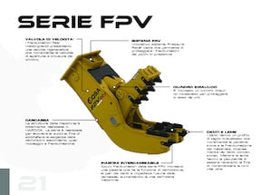 Pulverizátory OSA Demolition Equipment FPV 60 