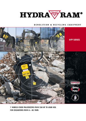 Pulverizátory Hydra Ram HFP-25V