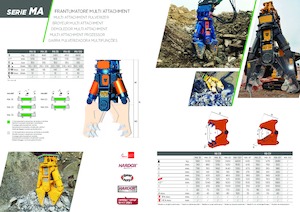 Multifunkční drtící nůžky TREVI BENNE MA 100