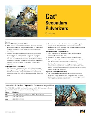 Pulverizátory Caterpillar P225