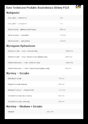 Pulverizátory Caterpillar P324