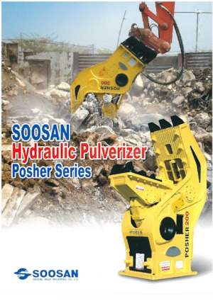 Pulverizátory Soosan POSHER 200 