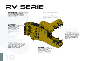 Pulverizátory OSA Demolition Equipment RV 6 
