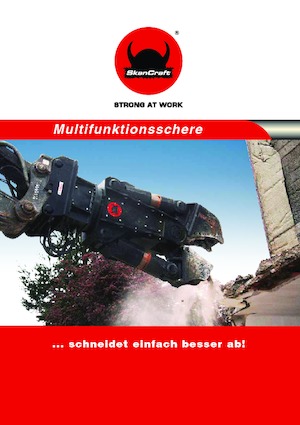 Multifunkční drtící nůžky SkanCraft SCMT4-10