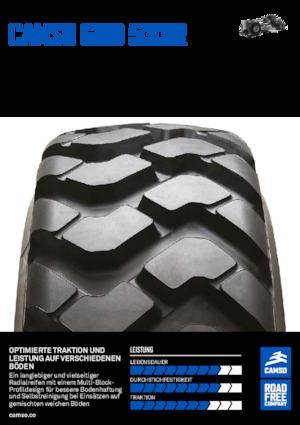 Pneumatiky pro stavebni stroje Camso GRD 533R 14.00R24