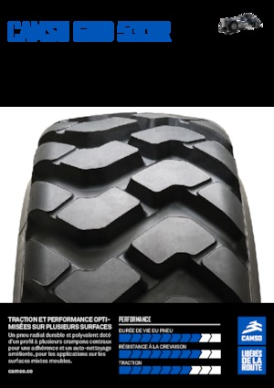 Pneumatiky pro stavebni stroje Camso GRD 533R 14.00R24