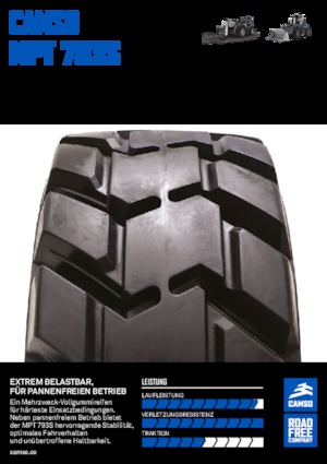 Pneumatiky pro stavebni stroje Camso MPT 793S 375/85-24