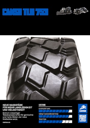 Pneumatiky pro stavebni stroje Camso TLH 753 14.00-24