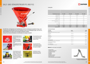 Kontejnerové sypače Saphir PLS 500