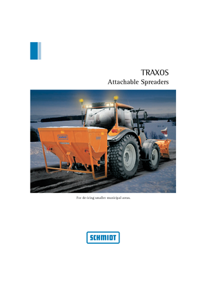 Kontejnerové sypače Schmidt Traxos 12 VH