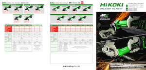 Akumulátorové úhlové brusky HiKOKI G3613DF