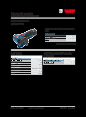 Akumulátorové úhlové brusky Bosch GWS 12V-76