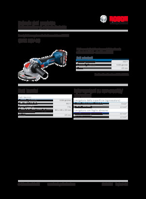 Akumulátorové úhlové brusky Bosch GWX 18V-10