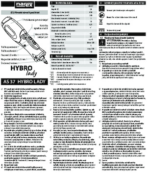 Akumulátorové vrtačky a vrtací šroubováky Narex AS 37
