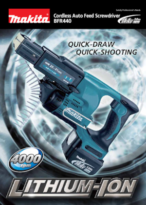 Akumulátorové vrtačky a vrtací šroubováky Makita BFR440