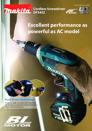 Akumulátorové vrtačky a vrtací šroubováky Makita DFS452 