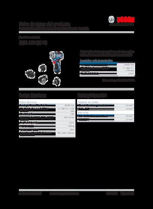 Akumulátorové vrtačky a vrtací šroubováky Bosch GSR 12V-35 FC