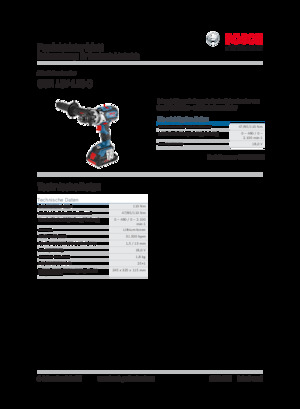 Akumulátorové vrtačky a vrtací šroubováky Bosch GSR 18V-110 C