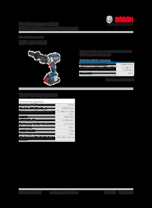 Akumulátorové vrtačky a vrtací šroubováky Bosch GSR 18V-110 C