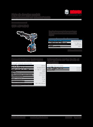 Akumulátorové vrtačky a vrtací šroubováky Bosch GSR 18V-150 C