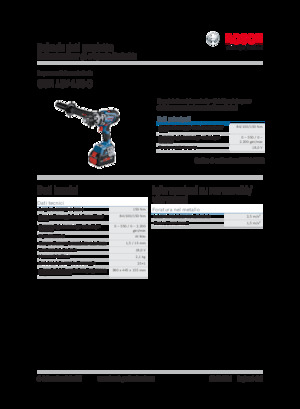 Akumulátorové vrtačky a vrtací šroubováky Bosch GSR 18V-150 C