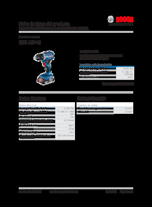 Akumulátorové vrtačky a vrtací šroubováky Bosch GSR 18V-45