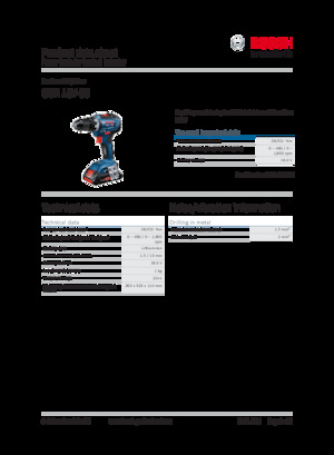 Akumulátorové vrtačky a vrtací šroubováky Bosch GSR 18V-55