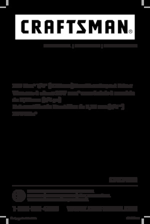 Akumulátorové rázové utahováky a šroubováky Craftsman CMCF820D2 