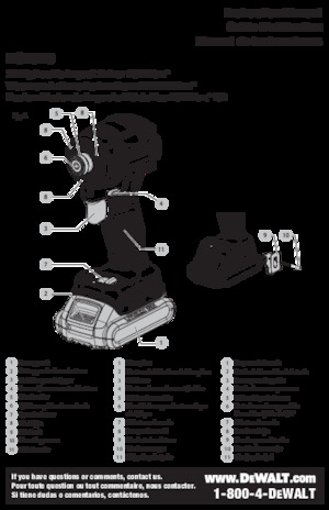 Akumulátorové rázové utahováky a šroubováky DEWALT DCF870B