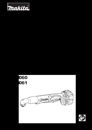 Akumulátorové rázové utahováky a šroubováky Makita DTL061 