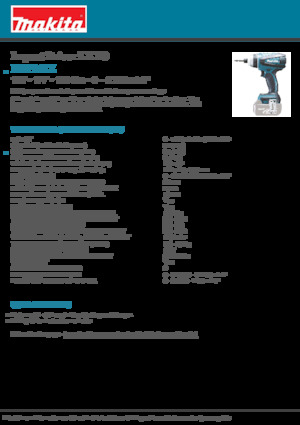 Akumulátorové rázové utahováky a šroubováky Makita DTP141Z
