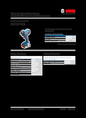 Akumulátorové rázové utahováky a šroubováky Bosch GDR 18V-160