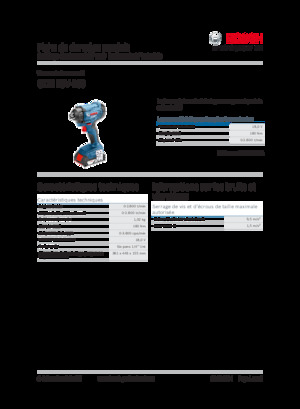 Akumulátorové rázové utahováky a šroubováky Bosch GDR 18V-160