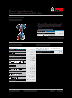 Akumulátorové rázové utahováky a šroubováky Bosch GDS 18V-1000
