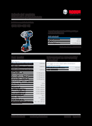 Akumulátorové rázové utahováky a šroubováky Bosch GDS 18V-450 HC