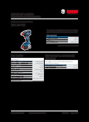 Akumulátorové rázové utahováky a šroubováky Bosch GDX 18V-200