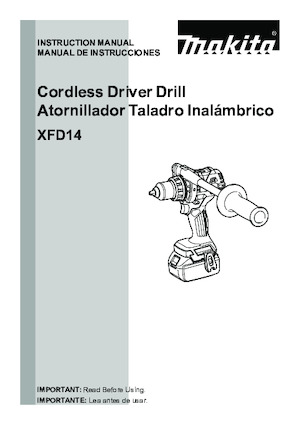 Akumulátorové rázové utahováky a šroubováky Makita XDT14T
