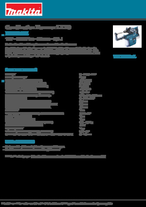 Akumulátorová vrtací kladiva SDS Makita DHR242Z