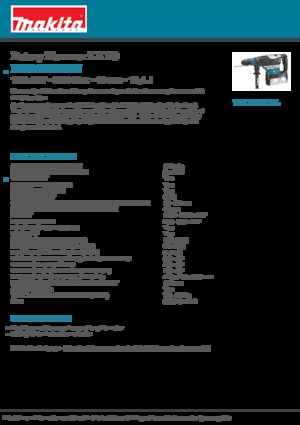 Akumulátorová vrtací kladiva SDS Makita DHR400ZKUN