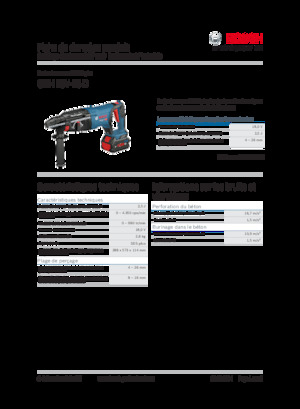 Akumulátorová vrtací kladiva SDS Bosch GBH 18V-26 D