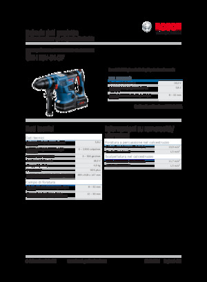 Akumulátorová vrtací kladiva SDS Bosch GBH 18V-34 CF