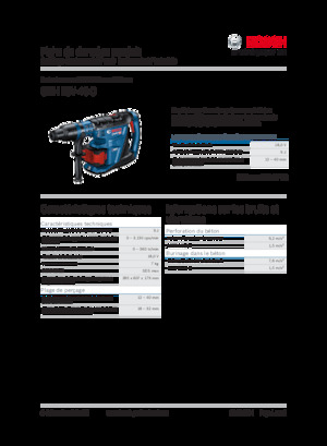 Akumulátorová vrtací kladiva SDS Bosch GBH 18V-40 C