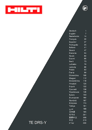 Akumulátorová vrtací kladiva SDS Hilti TE 50-22
