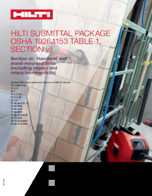 Akumulátorová vrtací kladiva SDS Hilti TE 6-A36 