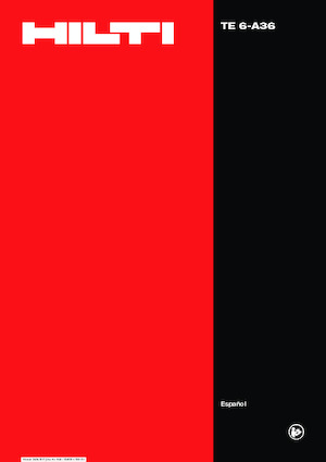 Akumulátorová vrtací kladiva SDS Hilti TE 6-A36 