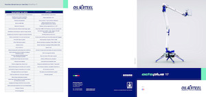 Pásové kloubové pracovní plošiny Oil & Steel Octoplus 17