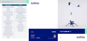 Pásové kloubové pracovní plošiny Oil & Steel Octoplus 17