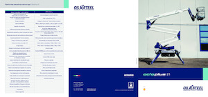 Pásové kloubové pracovní plošiny Oil & Steel Octoplus 21