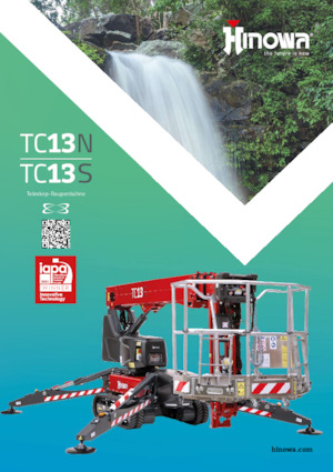 Pásové kloubové pracovní plošiny Hinowa TeleCrawler 13S